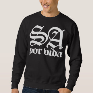 SATX POR VIDA 210 för gammalt engelska Crewneck Sweatshirt