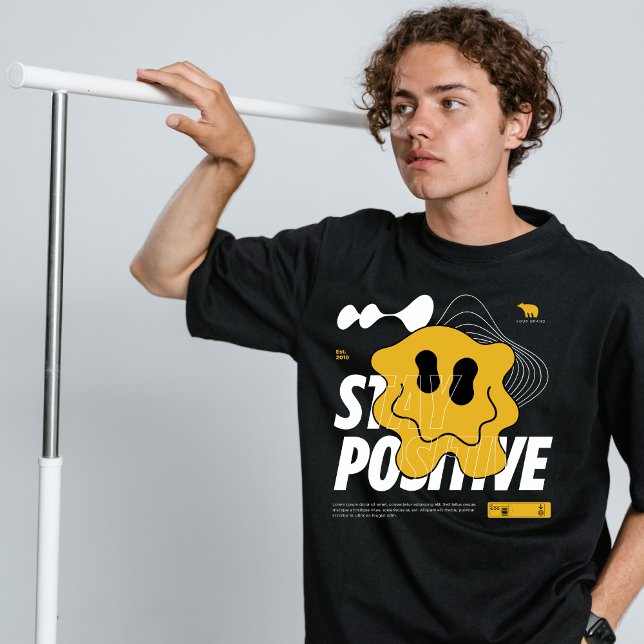 Saty positiv street bära T-Shirt (Skapare uppladdad)