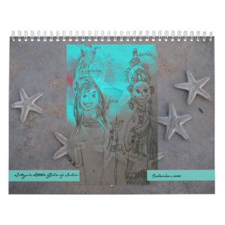 Satya's Little Gods of India Calendar 2021 Kalender