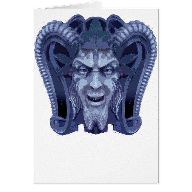 SATYR HÄLSNINGSKORT (Framsidan)