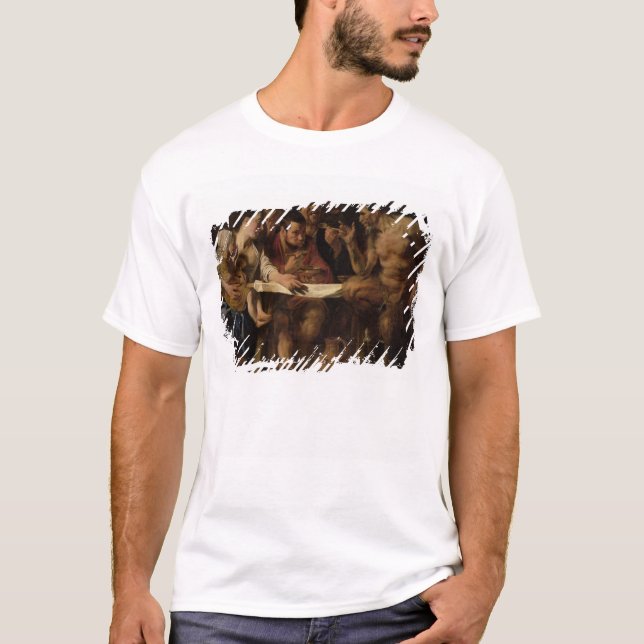 Satyr och bonde, 1620 tee shirt (Framsida)