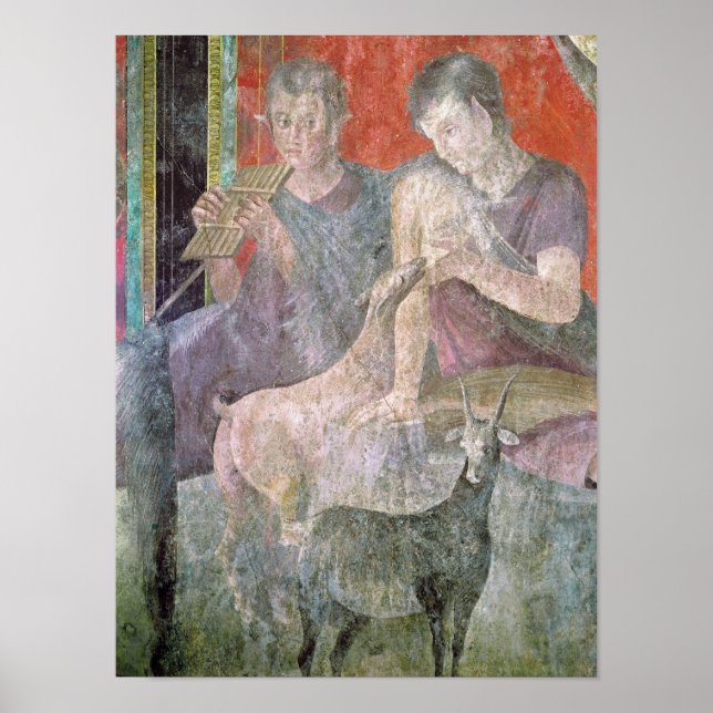 Satyr och Nymph Poster (Framsidan)