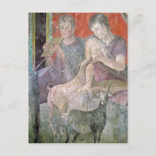 Satyr och Nymph Vykort
