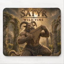 Satyr Vild Vin Mörk Realism