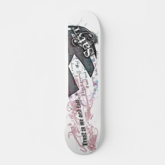 Satyren stiger ombord skateboard bräda 21,5 cm (Framsida)