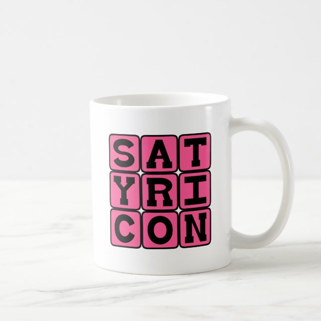Satyricon, Latin fiktion Kaffemugg (Höger)