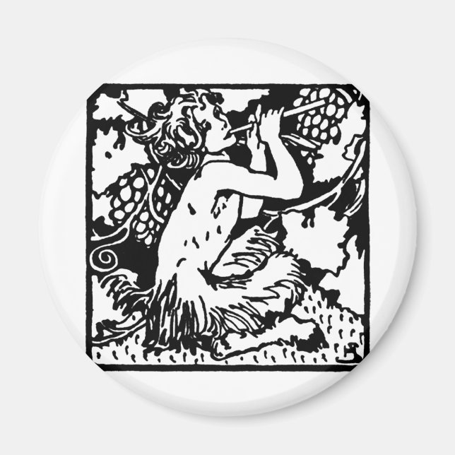 satyrväxter magnet (Framsidan)