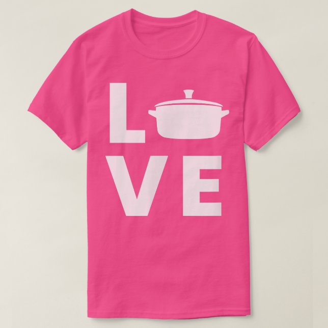 SaucepanmatkrageLove T Shirt (Design framsida)