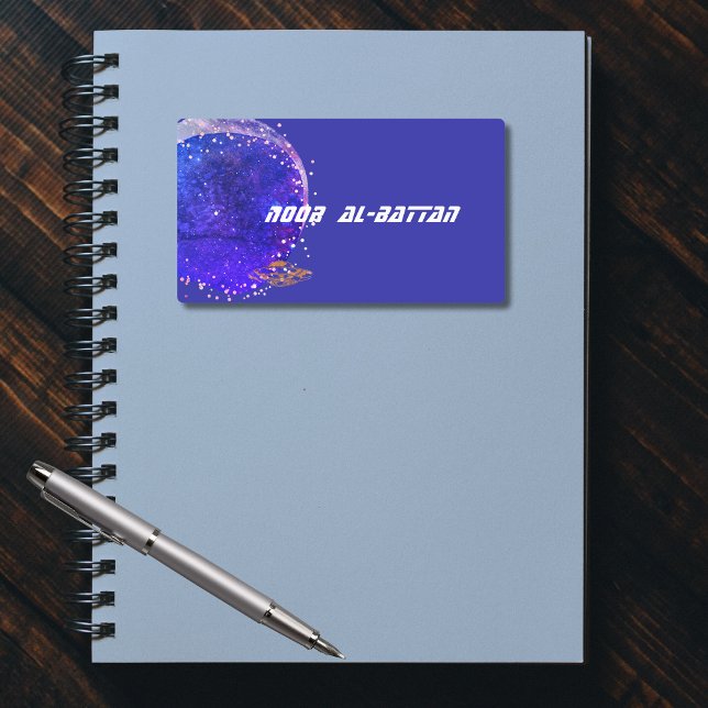 Saucer artistisk galaxi klistermärke (Skapare uppladdad)