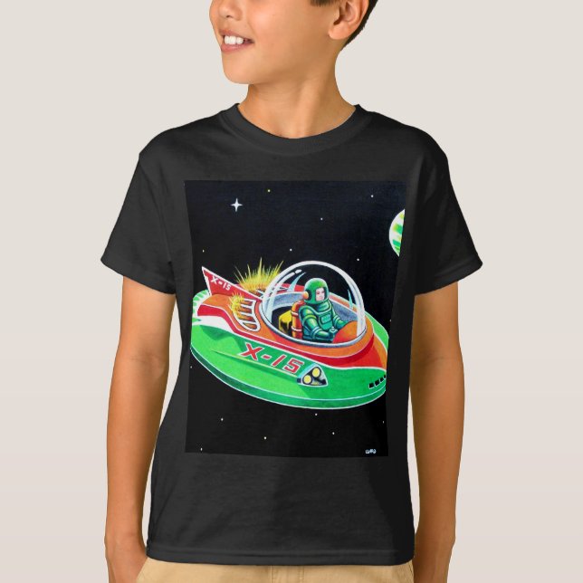 SAUCER FÖR FLYG X-15 T-SHIRT (Framsida)