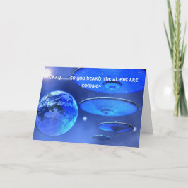 SAUCERS BIRTHDAY CARD KORT