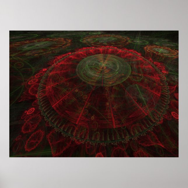 Saucers Fullt of Secrets Poster (Framsidan)