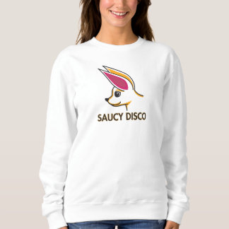 Saucy Disco Logotyp Sweatshirt T Shirt