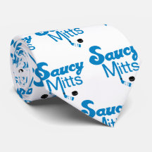 Saucy Mitts Hockey Tie Turkvoise hockey stick