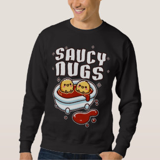 Saucy Nugs Chicken Nuggets Lång Ärmad Tröja