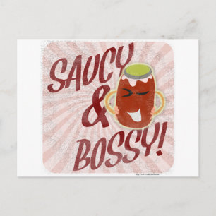 Saucy och Bossy Vykort