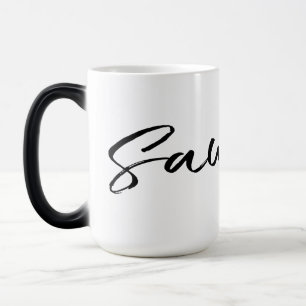 Saudade Black Magisk Mugg