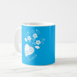Saudade elak jag saknar er portugisiska hjärta kaffemugg