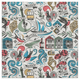 Saudade // populära motiv från Portugal Tyg