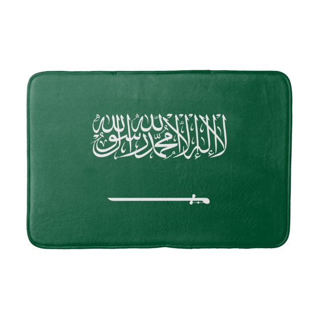 Saudi Arabia Flag Badrumsmatta (Framsidan)