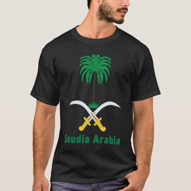 Saudi Arabia For Saudi National Day  1 T Shirt (Framsida)