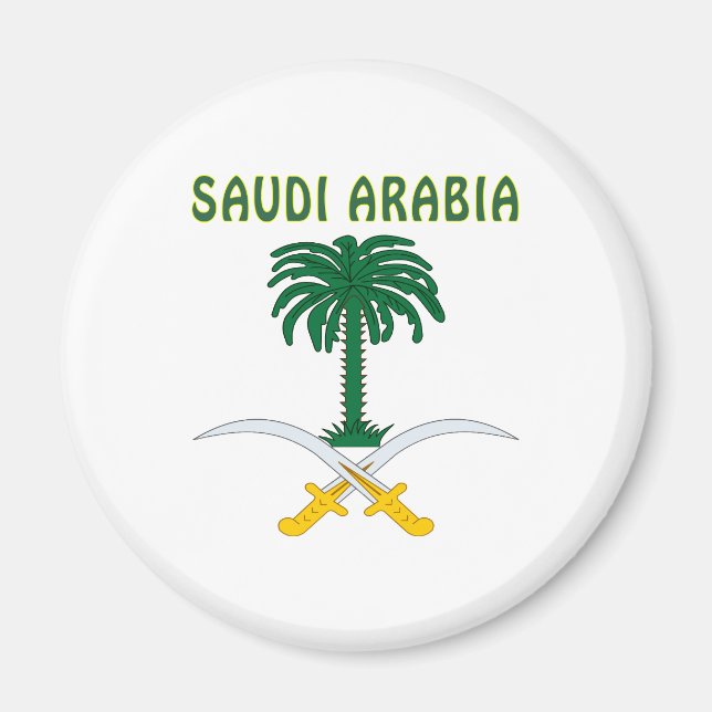 SAUDI ARABIA Jackar Arm Magnet (Framsidan)