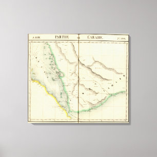 Saudiarabien Asien 100 Canvastryck