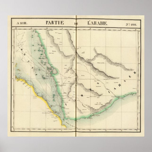 Saudiarabien, Asien 100 Poster (Framsidan)