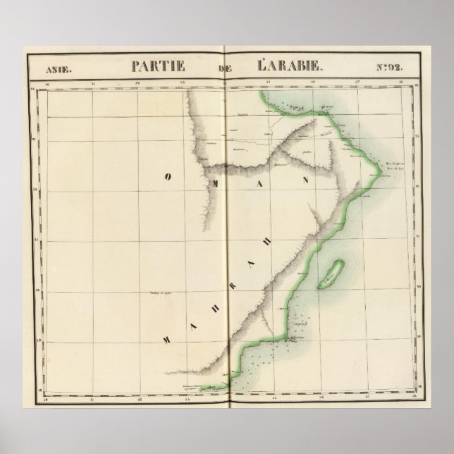 Saudiarabien, Asien 92 Poster (Framsidan)