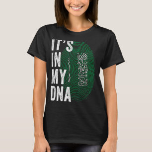 Saudiarabien Det är i mitt DNA Saudiarabien Finger T Shirt
