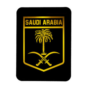 Saudiarabien Emblem Magnet