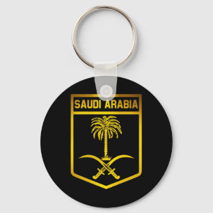Saudiarabien Emblem Nyckelring