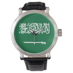 Saudiarabien Flagga Armbandsur