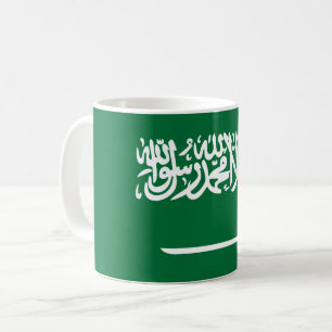 Saudiarabien Flagga Kaffemugg