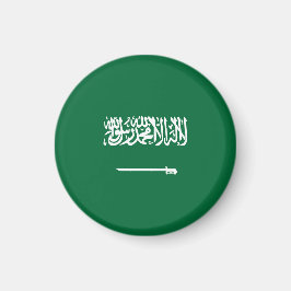 Saudiarabien flagga magnet