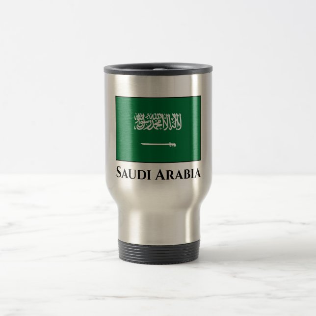 Saudiarabien Flagga Resemugg (Center)