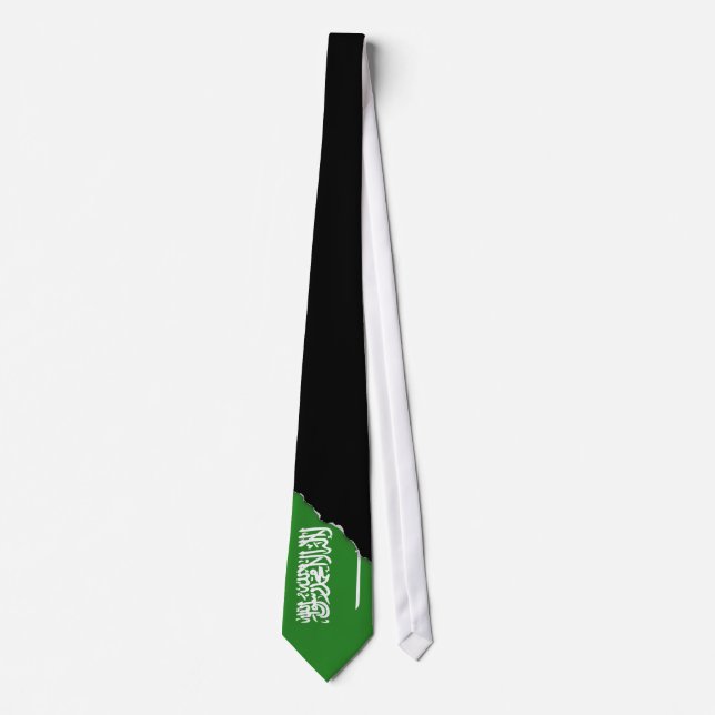 Saudiarabien Flagga Slips (Framsida)