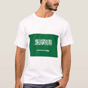 Saudiarabien Flagga T Shirt