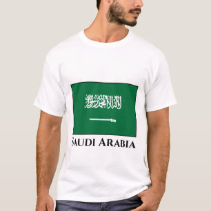 Saudiarabien Flagga T Shirt