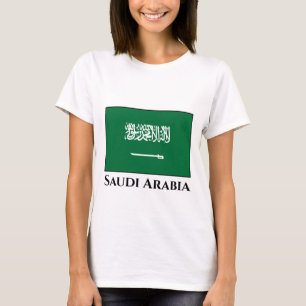 Saudiarabien Flagga T Shirt