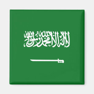 Saudiarabien flaggamagnet magnet
