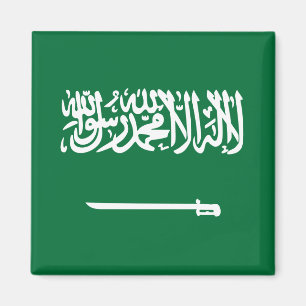 Saudiarabien flaggamagnet magnet