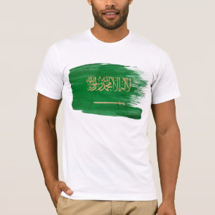 Saudiarabien flaggaT-tröja Tee