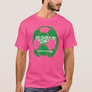 Saudiarabien Football World Soccer Saudi Fläkt Cou T Shirt