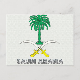 Saudiarabien Jackar om Arm Vykort