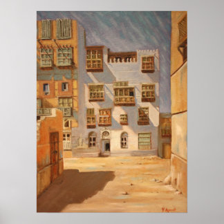 Saudiarabien Jeddah Old Town 02 Poster