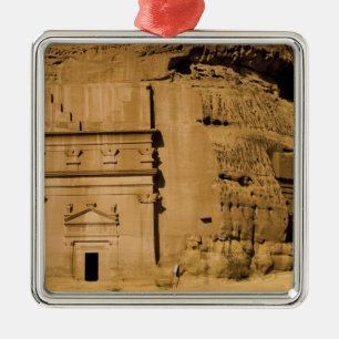 Saudiarabien, Madain Saleh, forntida 3 Julgransprydnad Metall
