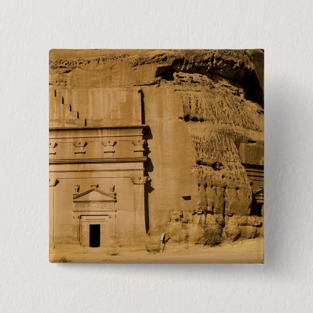 Saudiarabien, Madain Saleh, forntida 3 Knapp (Framsida)