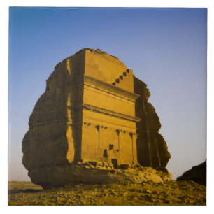 Saudiarabien, Madain Saleh, forntida 4 Kakelplatta