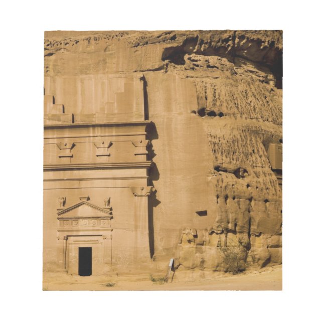 Saudiarabien, Madain Saleh, gammal 3 Anteckningsblock (Framsida)